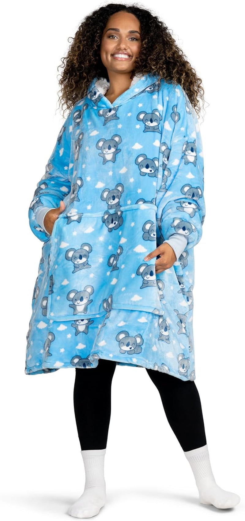 Oodie Premium Wearable Blanket Hoodie | Comfortable Oversized Sherpa Fleece Blanket for Women & Men