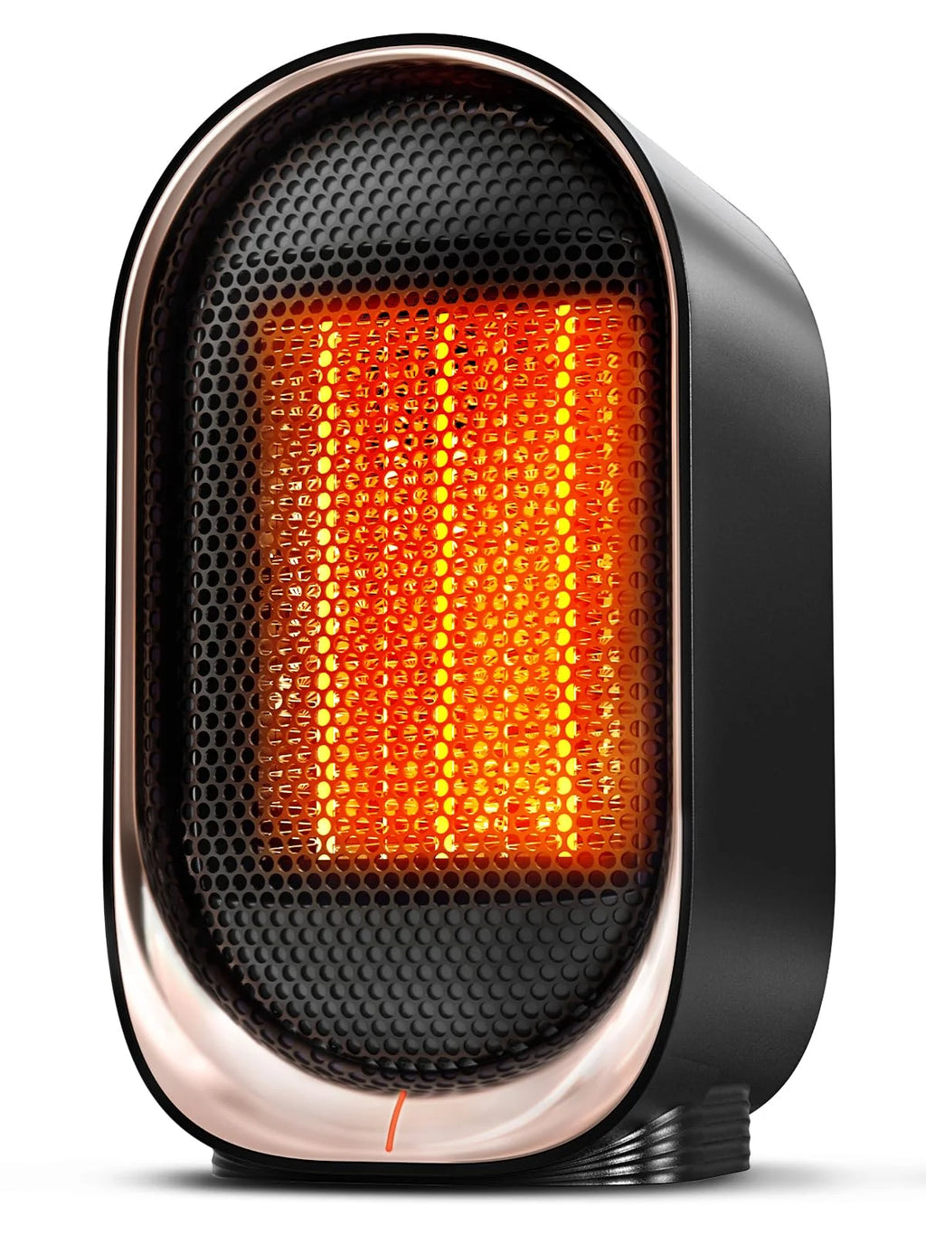 Space Heater, Small Portable Electric Heaters 1500W/800W, 2S Fast Heating, Tip-Over and Overheat Protection, Mini PTC Ceramic Room Desk Heater for Office Bedroom Indoor Use