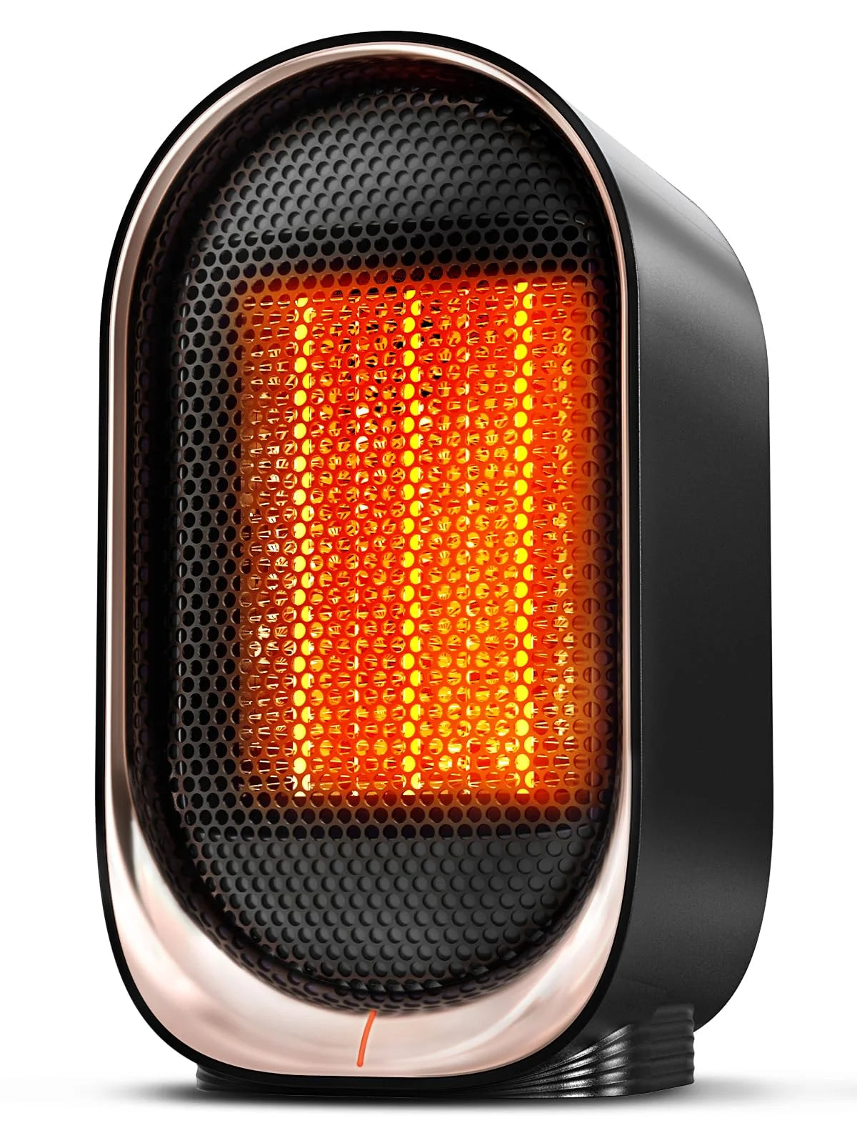 Space Heater, Small Portable Electric Heaters 1500W/800W, 2S Fast Heating, Tip-Over and Overheat Protection, Mini PTC Ceramic Room Desk Heater for Office Bedroom Indoor Use