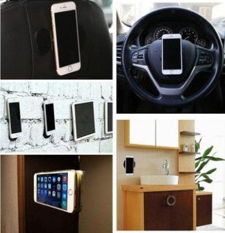 2-Pack Multifunctional Gel Pads – Reusable Sticky Grips for Phones, Cars, Walls & More