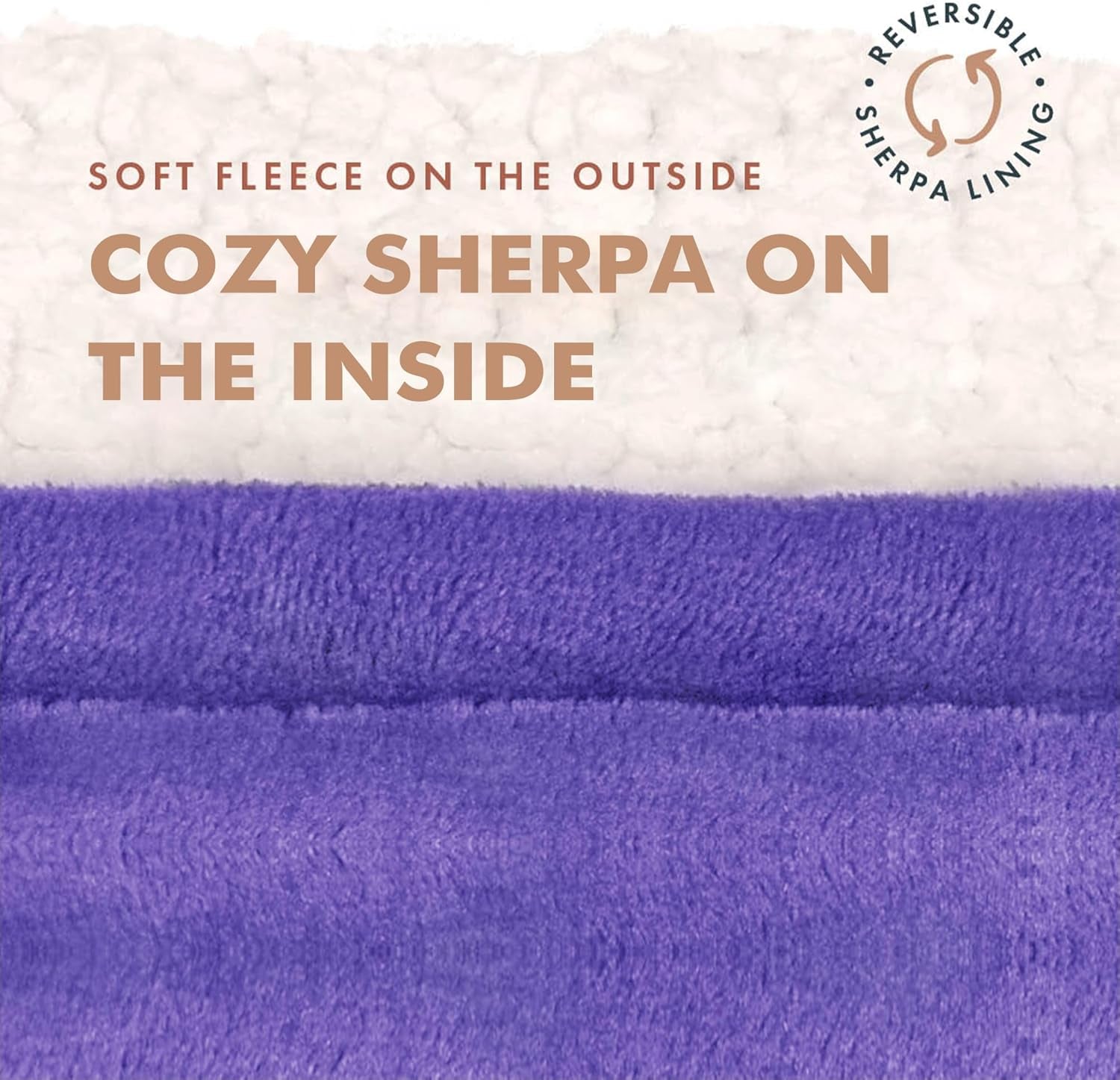 Extra Long Oversized Hoodie Blanket Sweatshirt Comfortable Sherpa Giant Wearable Blankets Christmas Gifts for Adults Men Women Teenagers Wife Girlfriend Purple