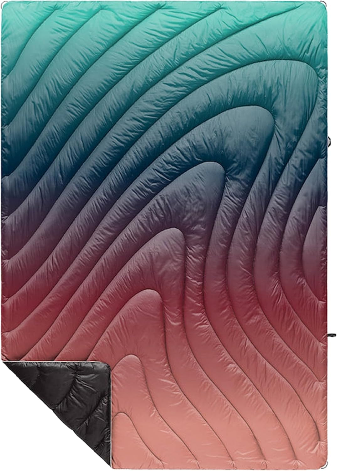 Original Puffy Blanket - Warm, Water-Resistant Camping Blanket with 100% Recycled Synthetic Insulation, 52"X75", Original Puffy V1, Arizona Fade